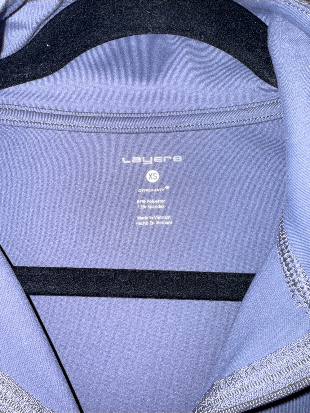 Layer 8 Lavender Zip-Up Athletic Activewear Jacket // XS - Picture 2 of 9